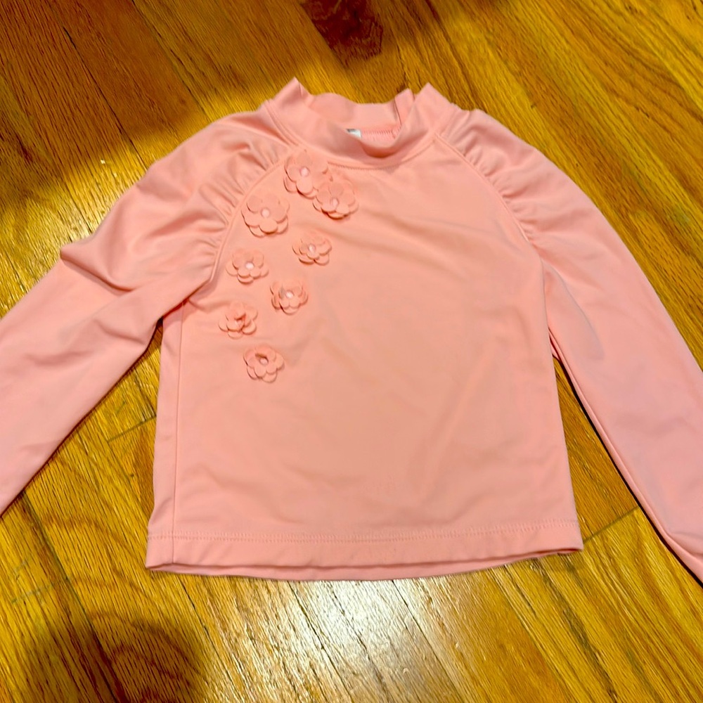 Janie and Jack appliqué rash guard size 3